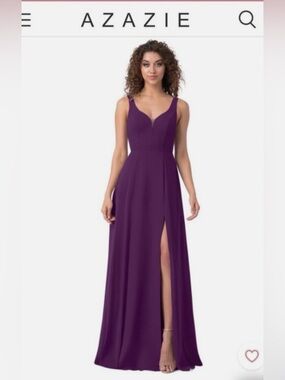 Azazie Kianna Elegant Black Evening Gown